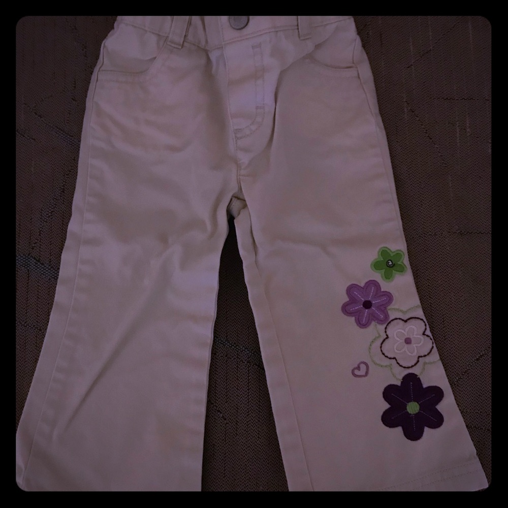 Infant jeans with appliqué